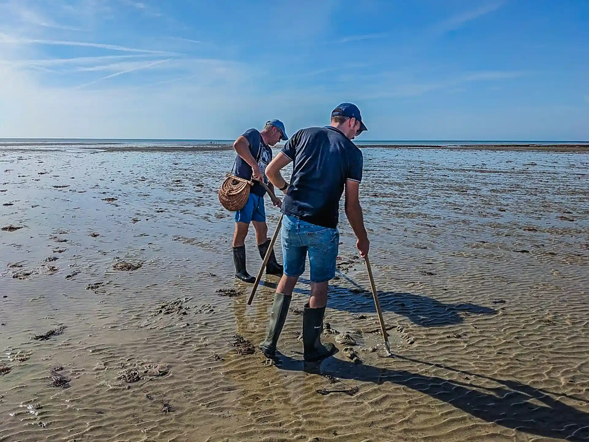 Fishing on foot Agon Coutainville