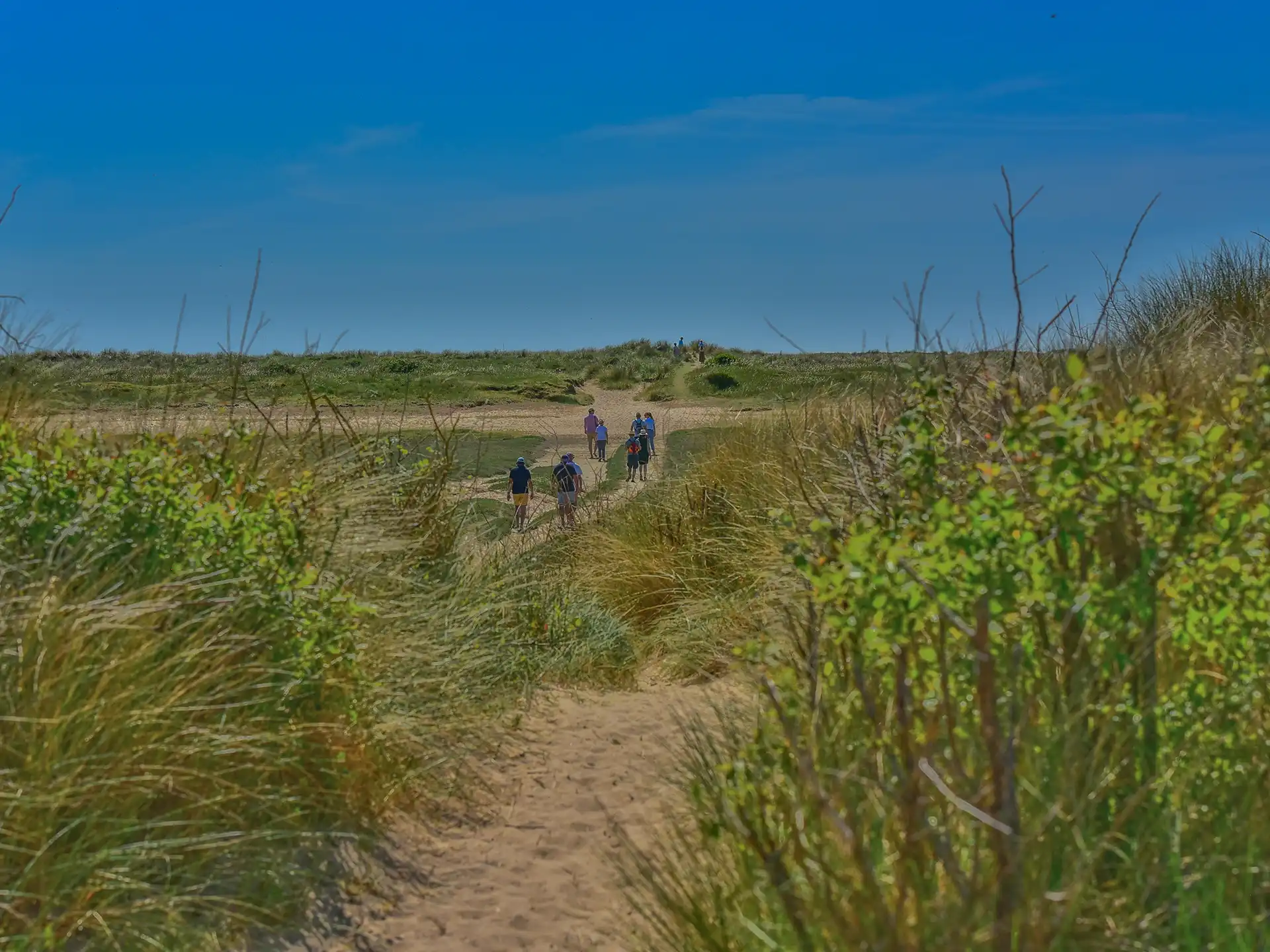 Hiking at the pointe d'agon