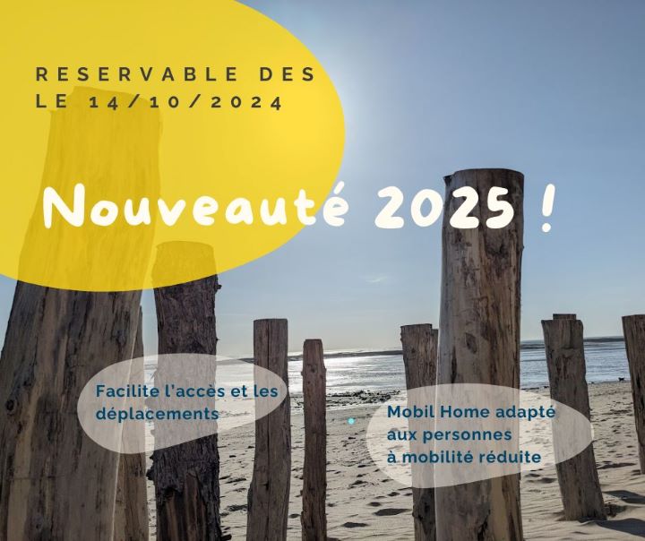 Mobil-home – 2 chambres – Access