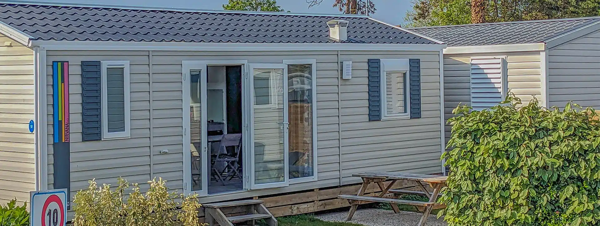 Mobil home 6 personnes 3 chambres agon coutainville