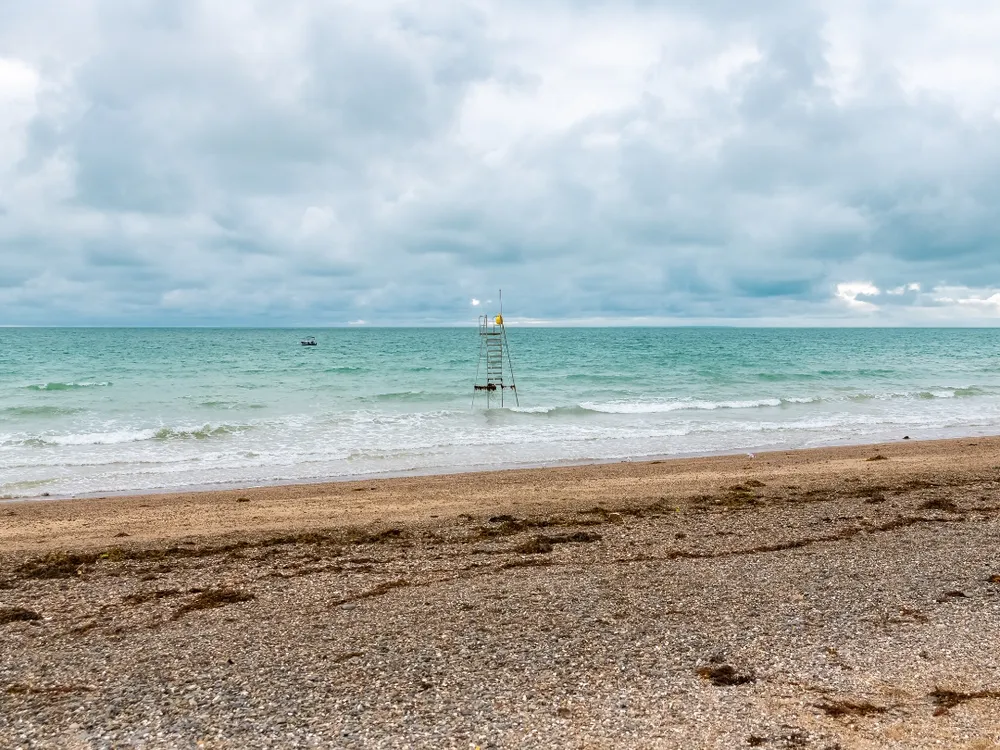 plage de normandie agon coutainville