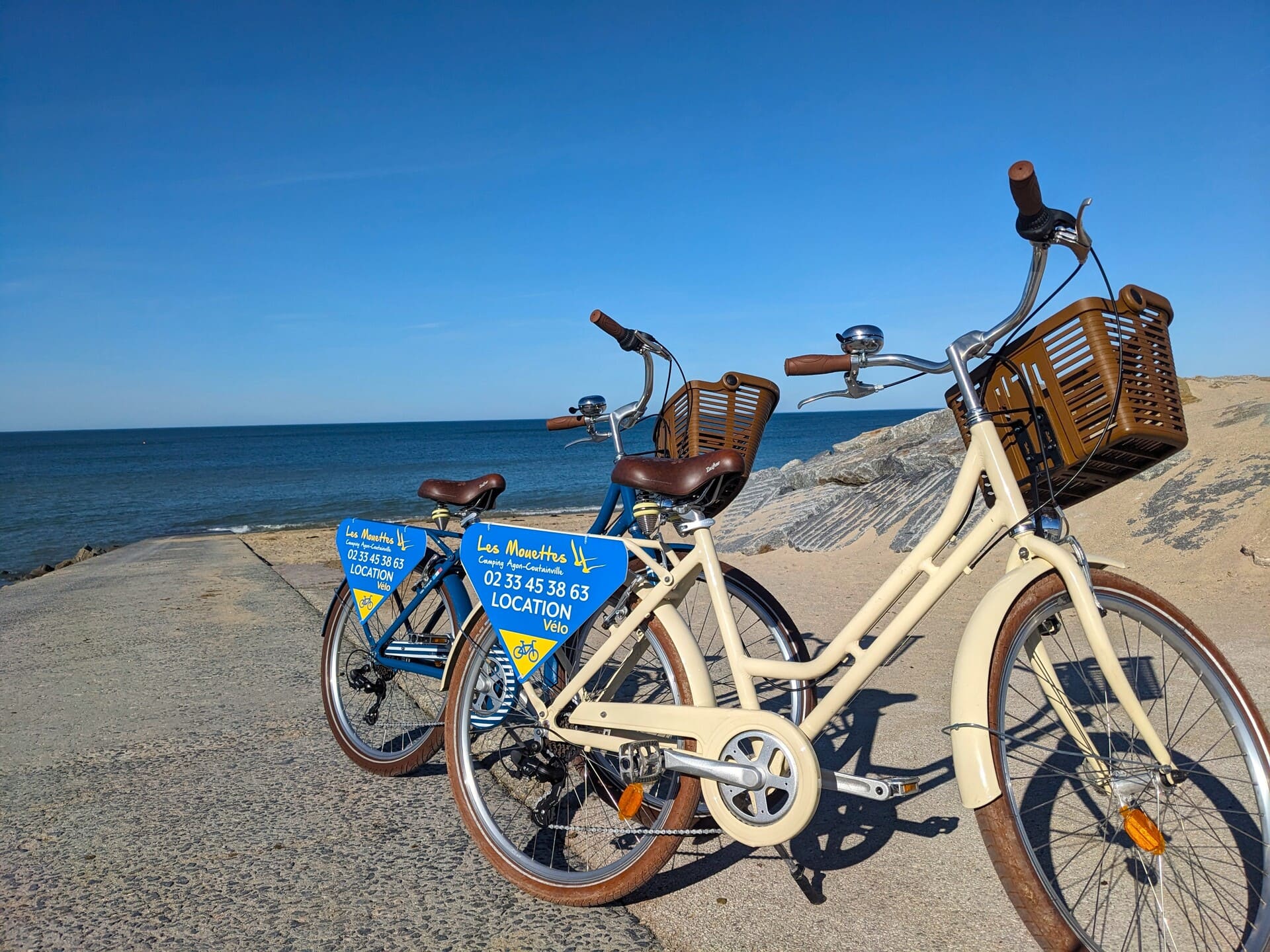 Camping Manche avec location de vélo