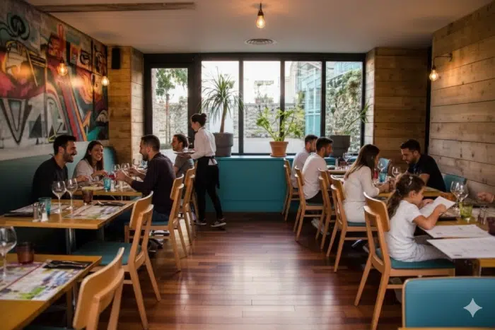 Restaurant Cherbourg L’Antidote – salle moderne et ambiance conviviale